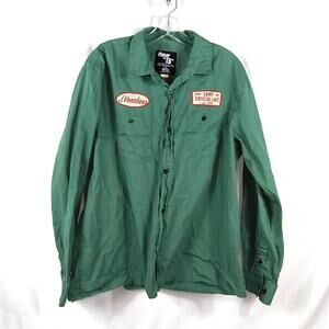 Friday the 13th XXL Jason Vorhees Camp Crystal Lake Work Shirt Horror